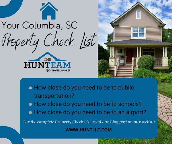 Checklist for Buying a Home in Columbia SC