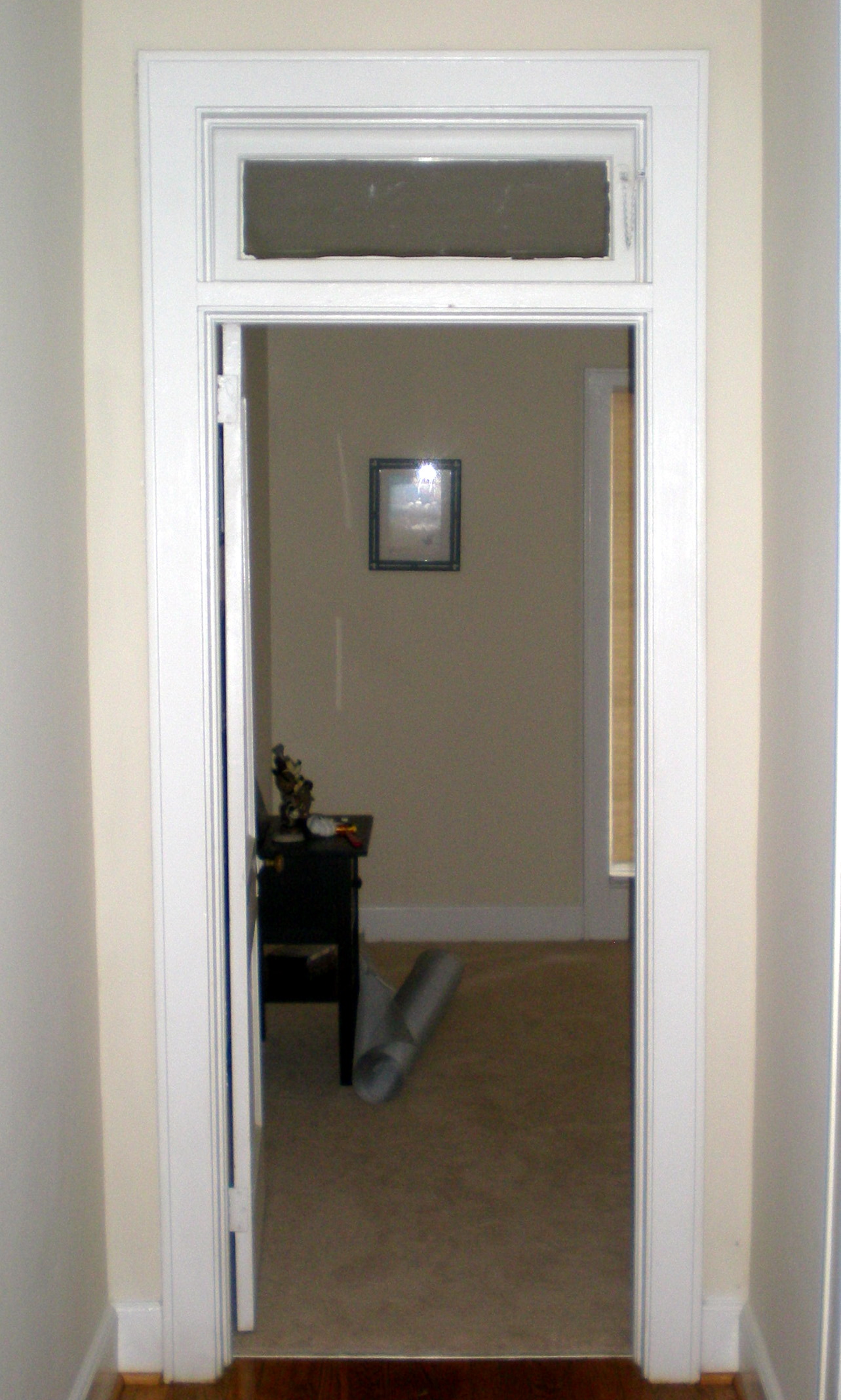 Door With Transom Window